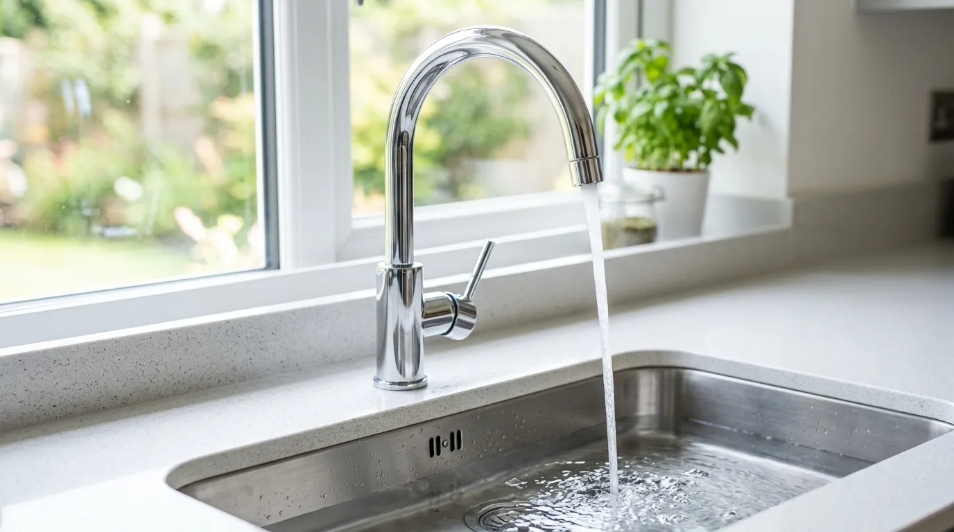 Local Plumbing Master Pros same day plumber fixing a faucet in Wallace, FL